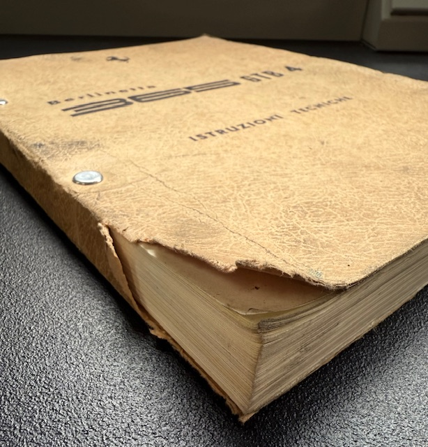 1969 365 GTB4 Technical Instruction Book