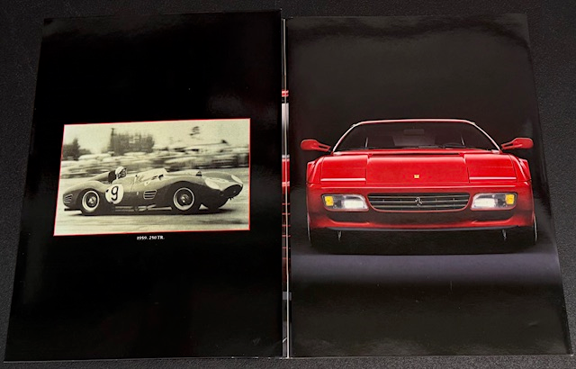 Vintage Ferrari 512TR Brochure
