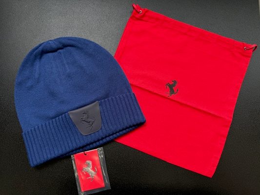 Genuine Blue Ferrari Beanie