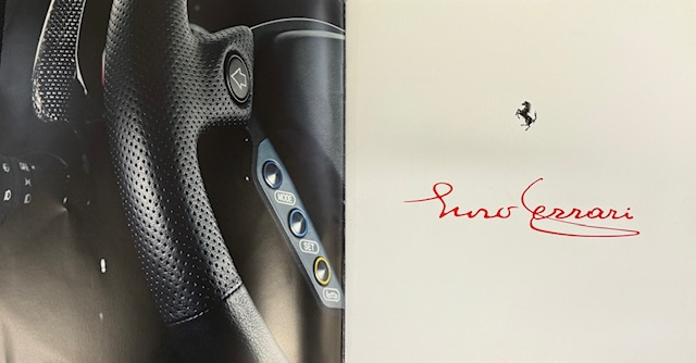 Genuine Ferrari Enzo Press Kit Brochure