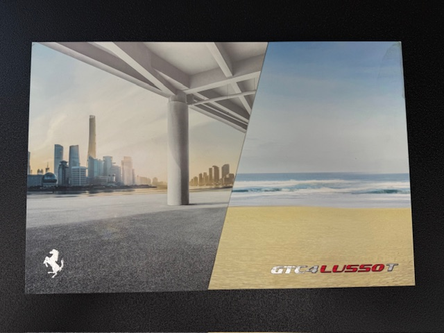 Genuine Ferrari GTC4 Lusso-T Book