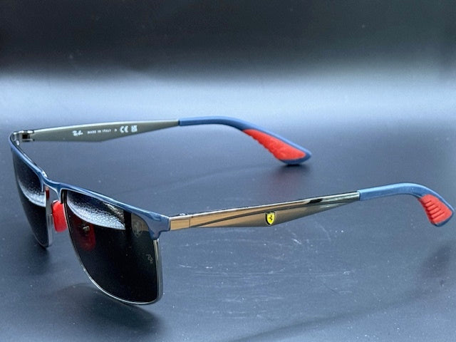 Genuine Ferrari Sunglasses Gunmetal/Blue
