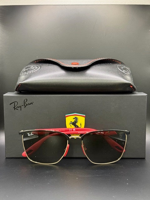 Genuine Ferrari Sunglasses Red/Gold