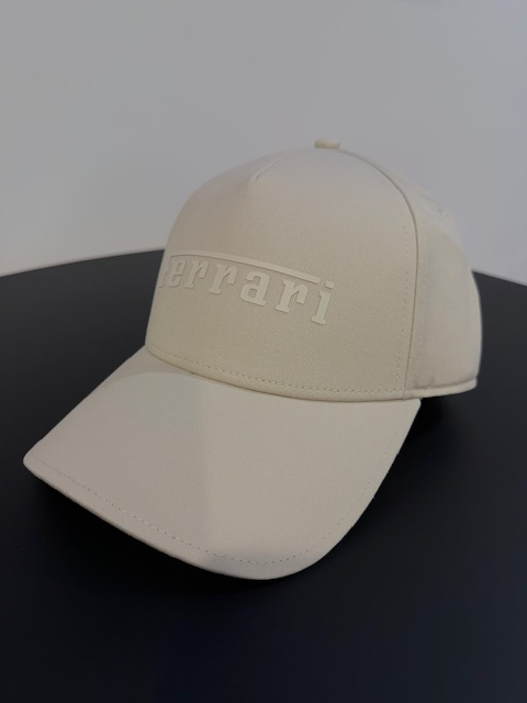 Genuine Ferrari Baseball Tan Hat