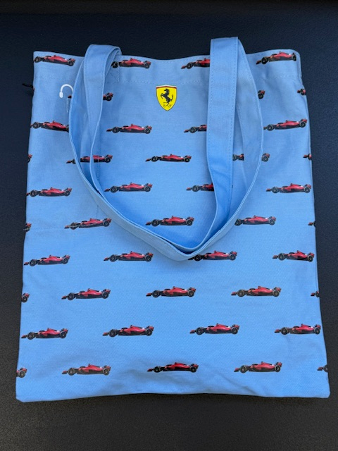 Genuine Ferrari Blue Tote Bag