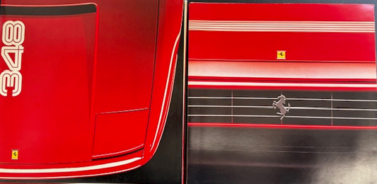 Vintage Ferrari 348 Sales Brochure