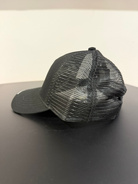 Genuine Trucker Style Hat Black