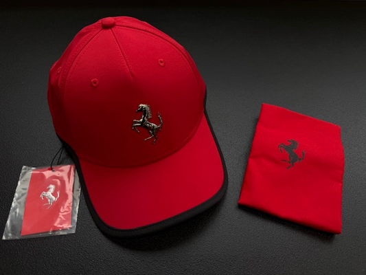 Genuine Ferrari Red Cap