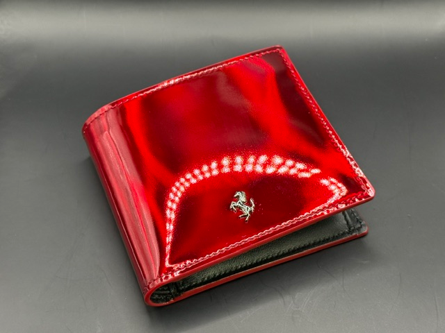 Genuine Red Scuderia Wallet