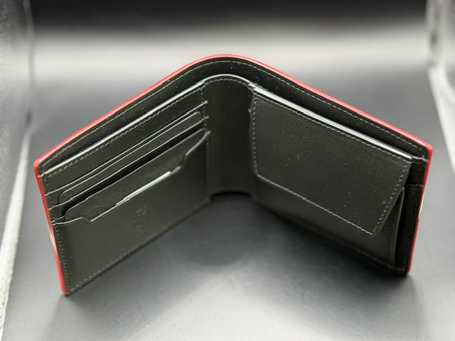 Genuine Red Scuderia Wallet